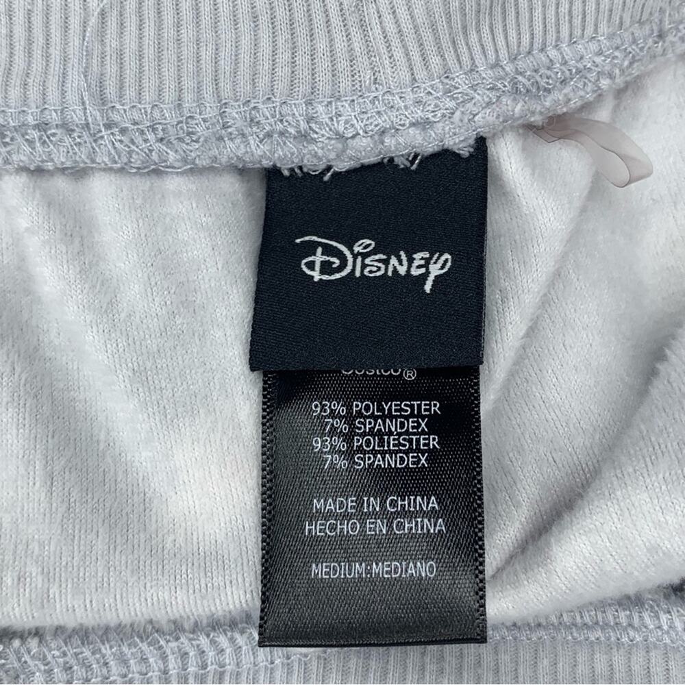 Disney Pajama Pants Mickey and Minnie Pattern Print Size M Gray Super So… - Picture 9 of 10